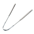 New Metal Tongue Scrapper Stainless Steel Oral Health Bad Breath Cleanin YNR
