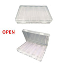 100Pcs 27mm Clear Round Coin Cases Capsules Container Holder Storage B VBJ