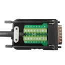 DB15 Male D-SUB 2Row 15P Plug Breakout Terminal Solderless Connector Screw