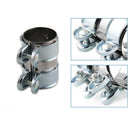 2.5 inch Car Stainless Steel Turbo Exhaust Downpipe Muffler Pipe Band GVN