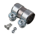 2.5 inch Car Stainless Steel Turbo Exhaust Downpipe Muffler Pipe Band GVN