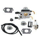 Carburetor Carb Kit For Stihl FS38 FS45 FS46 FS55 FS74-FS76 FS80 Trimmer
