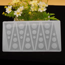 White dot triangle silicone Baking mold  For Chocolate Candy Cake Decoration
