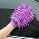 1pc Microfiber Car Windows Washing Home Floor Cleaning Cloth Duster Towel Gloves