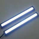 6X 12V Waterproof White DRL COB LED Strip Light Bar For Camping Caravan Boat Car
