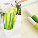 Sign Pen Funny Creative Grass Leaf Shaped Pen Stationery Office Decoration
