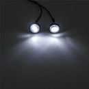 10x 12V Clear White Round Bullet Truck Trailer Side Marker LED Lights Lamps vc