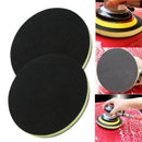 2X Clay Polish Sponge Wax Round Cleaning Pad Car Wash Bar Mud Removed Cleaner vc