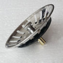 Stainless Steel Kitchen Sink Strainer Replacement Drain Waste Plug Basin Drainer