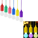 Change Color LED Pull Cord Light Bulb Reading Hanging Lamp Chandelier New