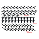 78 Pcs Fender Flare Hardware Clip Mounting Kit For 2007-2017 Jeep Wrangler JK