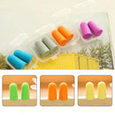 5 Pairs of Earplugs Sleep Noise Prevention Safe Soft Foam Tapered Travel Earplug