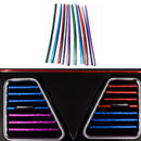 10Pcs Air Conditioner Air Outlet Decoration Strip Car Accessories Auto Co QPF