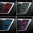 10Pcs Air Conditioner Air Outlet Decoration Strip Car Accessories Auto Co QPF