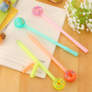 Cute Donuts Gel Pen 0.38mm Black Ink Pen Stationery For Students Office School