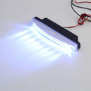 4Pcs Super Bright 8LED White Car Driving Lamp Fog 12V DRL Daytime Running Light