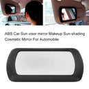 2PCS Black Clip on Car Sun Visor Vanity Mirror Sun-shading Cosmetic Mirror Autom
