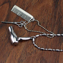 Necklace Hair Dryer/Scissor/Comb Pendant Necklace-Jewelry Hairdresser Gift Hot