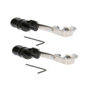 2pcs Turbo Sound Whistle Muffler Exhaust Pipe Simulator Whistler For Auto Car