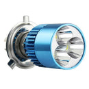 3PCS Three Claw H4 LED Light For Motorcycle Motorbike Headlight Bulb Lamp DC 12V
