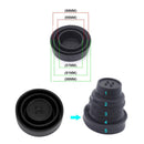 2Pcs Universal Seal Cap Dust Cover 5 Sizes for Car Headlight LED HID La BRS TIG