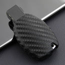 2 Sets Car Key Case Cover Fob Holder Carbon Fiber Smart For Mercedes-Be TGF