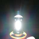 2 Pcs Motorcycle Headlight H4 LED Beam Head Light Lamp Bulb 6500K DC9V-32V