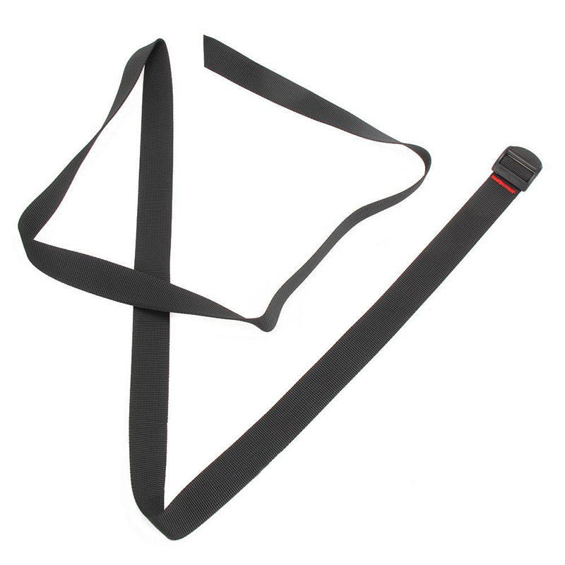 1.5m Nylon Cargo Tie down Luggage Lash Bag Belt Strap Cam Buckle Black