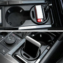 2x  Car Water Cup Slot Organizer Coin Card Storage Box ABS Multi-functional Auto