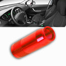 2 Sets Gear Stick Shift Knob Aluminum Red Car Handle Manual Shifter Le PST