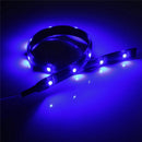 8pcs Blue 30CM/15 LED Car Motors Truck Flexible Strip Light Waterproof 12V