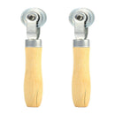 2x Holzgriff Reparatur Reifenpanne Reifen 1 1/2 "Dia Roller Bearing Tool dfhh