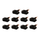 10x Rocker Switch Blue LED Light 12V 30A Car Boat Auto Rocker SPST Toggle  LSB