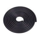 2x 1M Black Silicone Vacuum Hose ID 5/32"(4mm) Racing Tube Thickness 3mm
