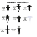 421pcs Car Body Push Pin Rivet Trim Panel Fastener Clip Moulding Assortment+Tool