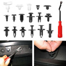 421pcs Car Body Push Pin Rivet Trim Panel Fastener Clip Moulding Assortment+Tool