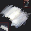 200Pcs Applied Plastic Unisex Formal Dress Shirt Collar Stays Bones Stiffeners