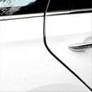 Seal Strip Carbon Fiber Rubber Car Door Guard Protector Edge U Shape Trim 20M