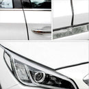 Seal Strip Carbon Fiber Rubber Car Door Guard Protector Edge U Shape Trim 20M