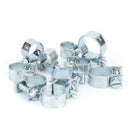 60x Galvanized Mini Hose Clip Fuel Line Pipe Tube Clamp Car Accessories CXY