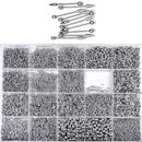 85 Pcs Wholesale Lots Mixed Lip Piercing Body Jewelry Barbell Ring Tongue Ring