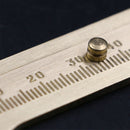 Mini Metal Brass Sliding Gauge Vernier Caliper Measure Measurement Pocket Tools