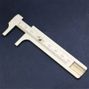 Mini Metal Brass Sliding Gauge Vernier Caliper Measure Measurement Pocket Tools