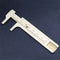 Mini Metal Brass Sliding Gauge Vernier Caliper Measure Measurement Pocket Tools