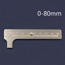 Mini Metal Brass Sliding Gauge Vernier Caliper Measure Measurement Pocket Tools