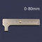 Mini Metal Brass Sliding Gauge Vernier Caliper Measure Measurement Pocket Tools