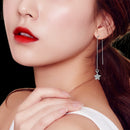 Elegant Ladies Rhinestone Star Moon Earings Stud Earrings Tassel Earrings Dangle