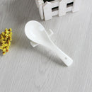 White Soup Spoons Simple Style Porcelain Ceramics Spoon Tableware Simple Style