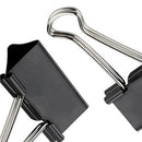 51mm Metal Foldback Clips Removable Filing Bulldog Fold Back Binder Grip Clip x1