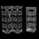 Beautify Earring Holder Clear Stand Jewellery Travel Foldable Display Organiser